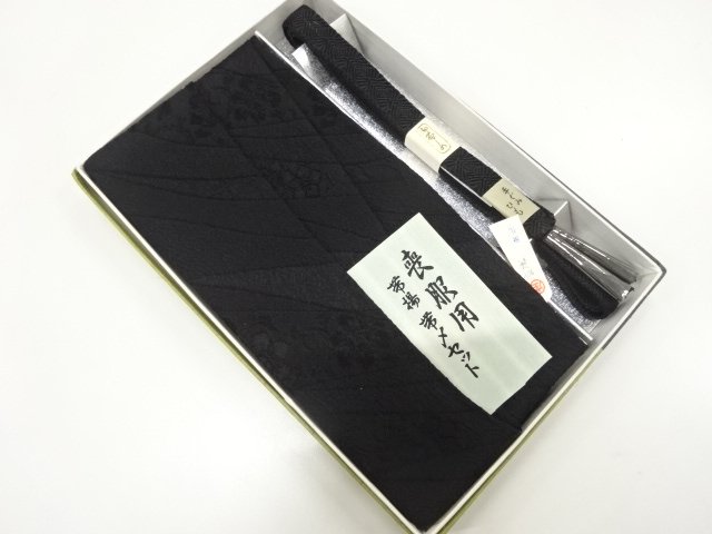 JAPANESE KIMONO / OBIJIME & OBIAGE SET FOR MOURNING